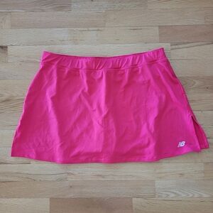 NEW - NEW BALANCE SKORT FLEX SKIRT BRIGHT PINK TENNIS SKIRT XL